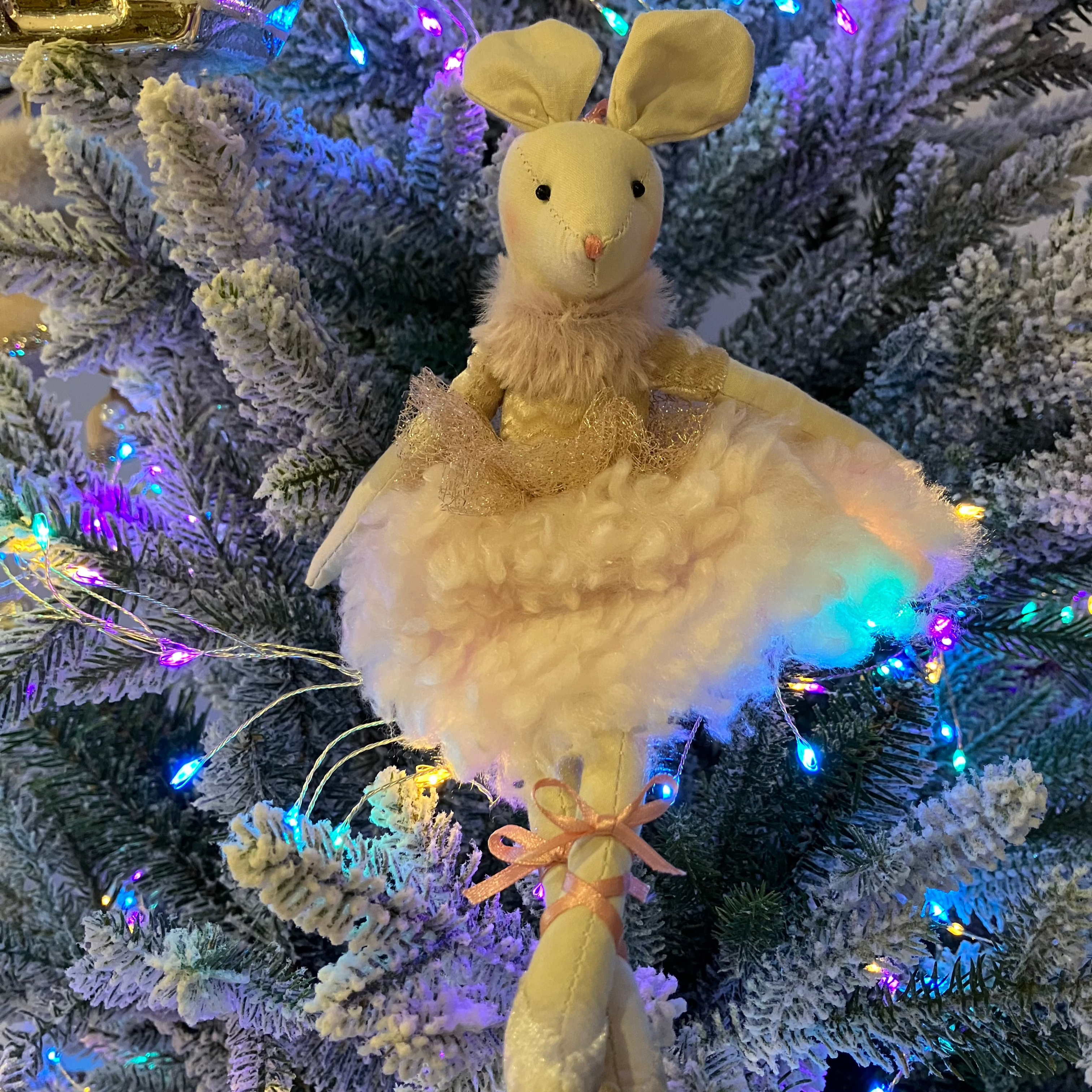 Betty Ballerina Mouse Christmas Decoration - WowCornwall
