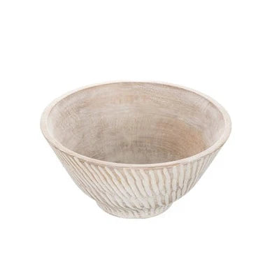Bleached Mango wood Serveware Collection by Shoeless Joe - WowCornwall