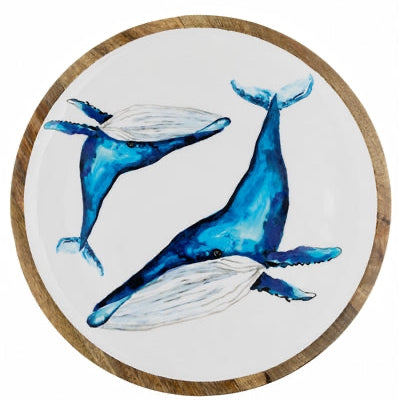 Blue Whale Serveware Collection by Shoeless Joe - WowCornwall
