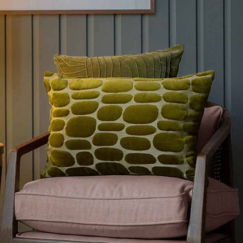 Pebble Cushion - Olive