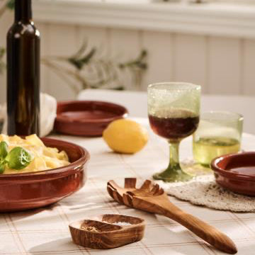 Bowl for salt and pepper mini olive wood - WowCornwall