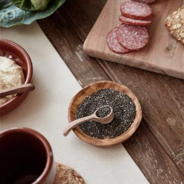 Bowl mini round olive wood - WowCornwall