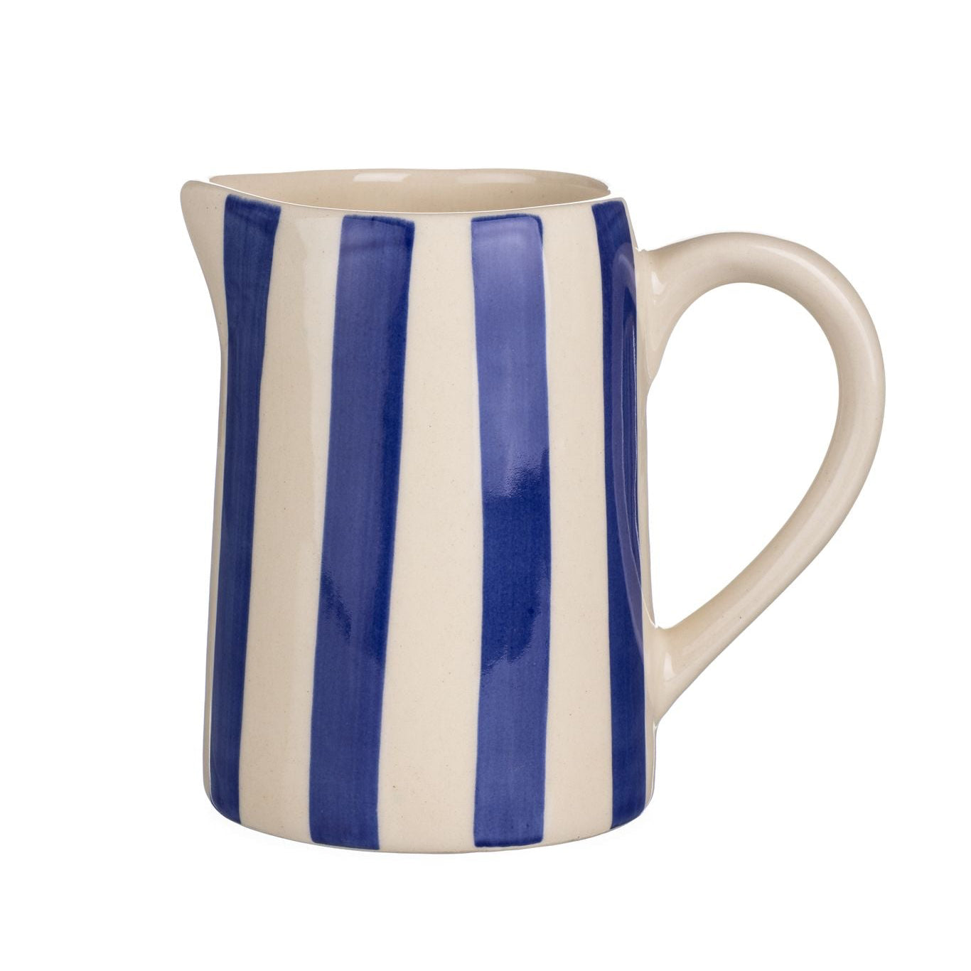 Breton Stripe Jug - WowCornwall