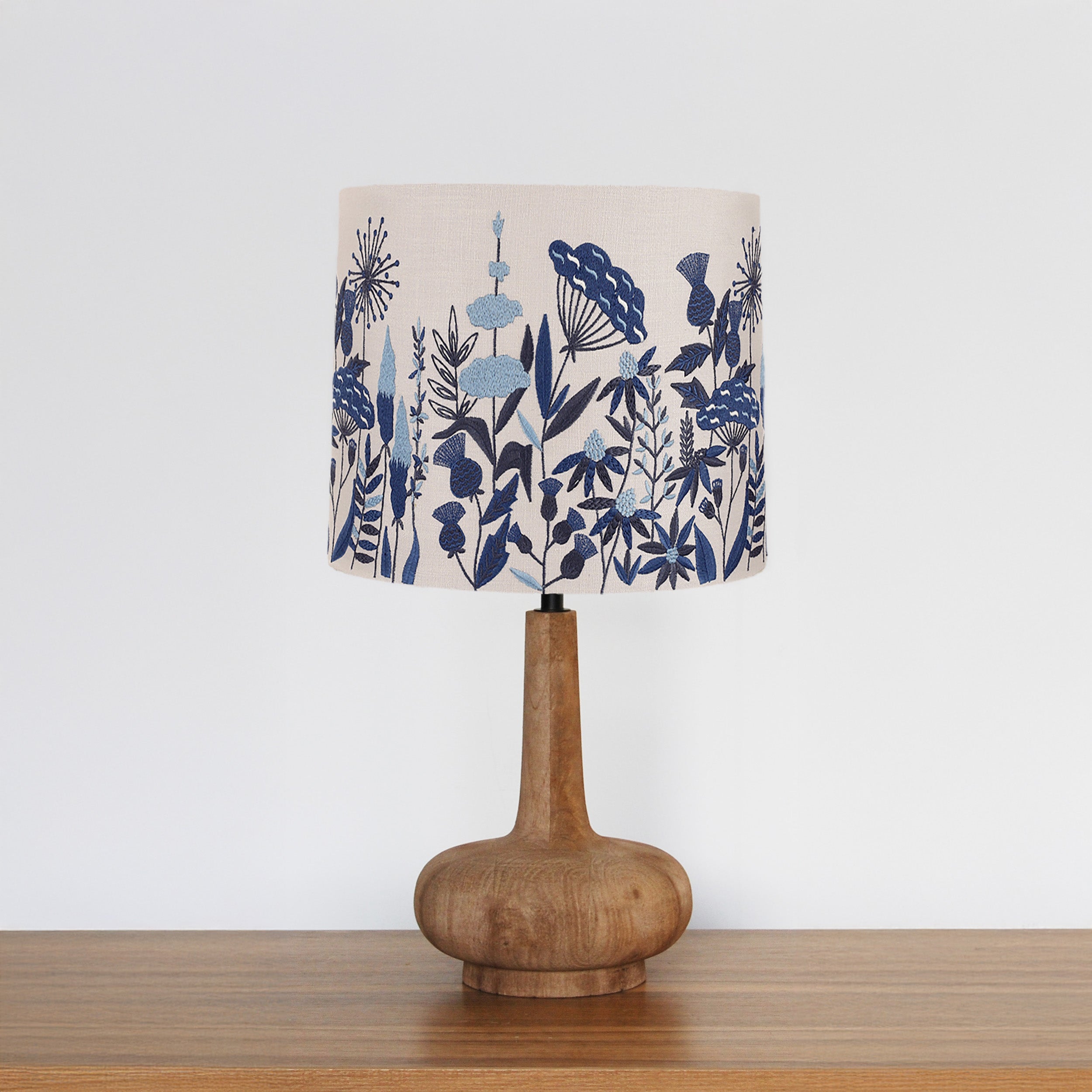 Catrin Table Lamp - Almond - WowCornwall