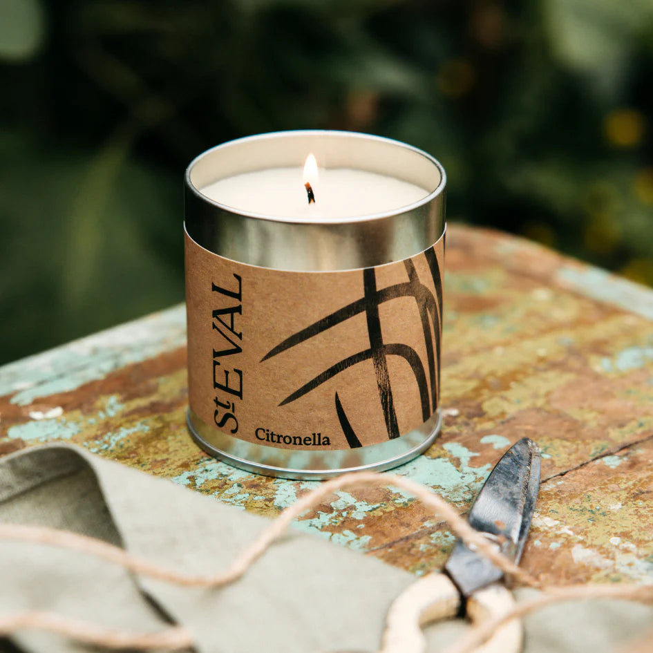 Citronella, Scented Tin Candle - WowCornwall