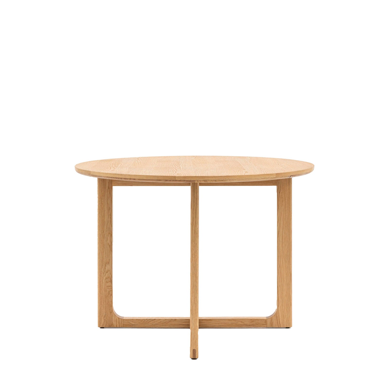 Craft Round Dining Table Natural 1100x1100x750mm - WowCornwall