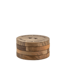 Critique Coasters Natural (Set of 4) - WowCornwall