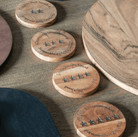 Critique Coasters Natural (Set of 4) - WowCornwall