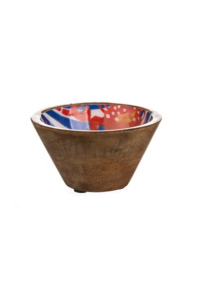 Crabs On Blue Nibble Bowl - WowCornwall