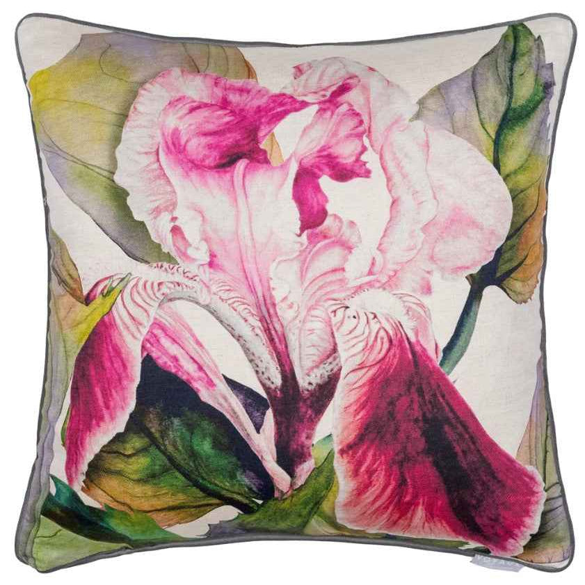 Marie Burke Darwen Cushion in Fuchsia