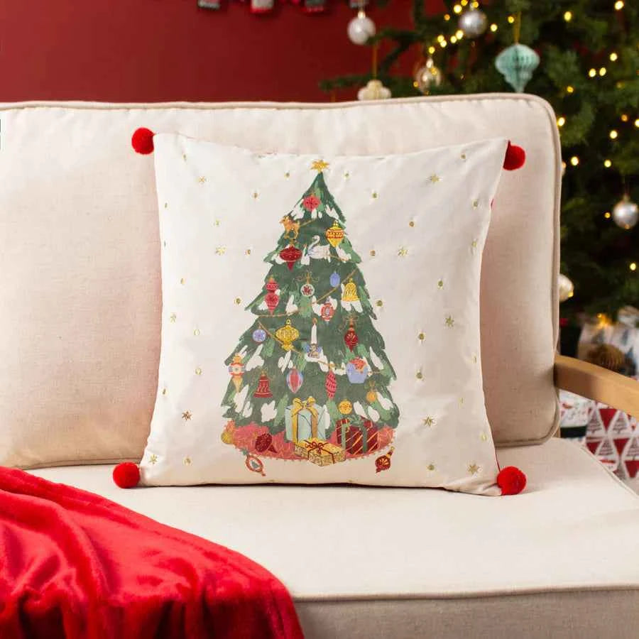 Deck The Halls Tree Cushion