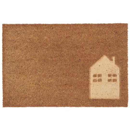 Doormat embossed house - WowCornwall