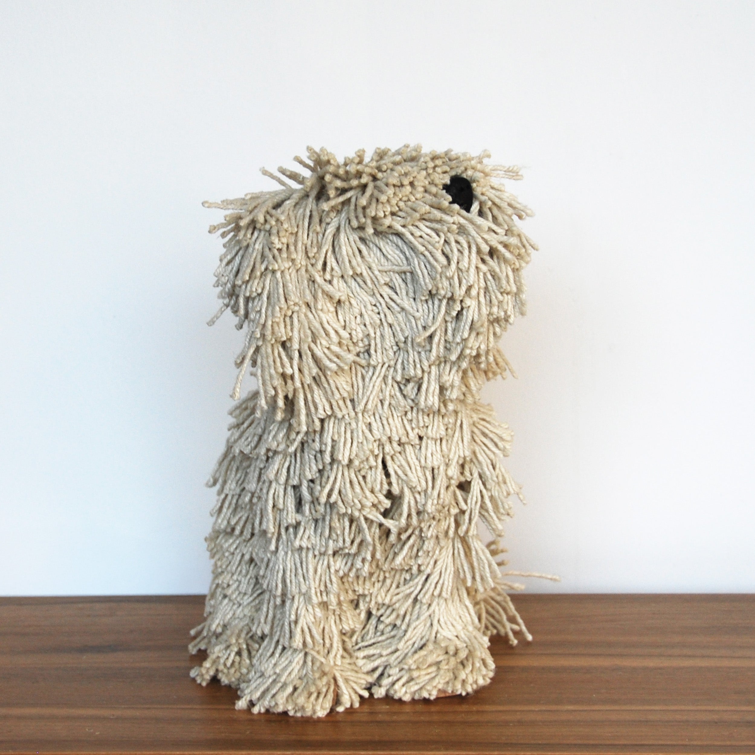 Dougal Dog Sitting - Cream - WowCornwall