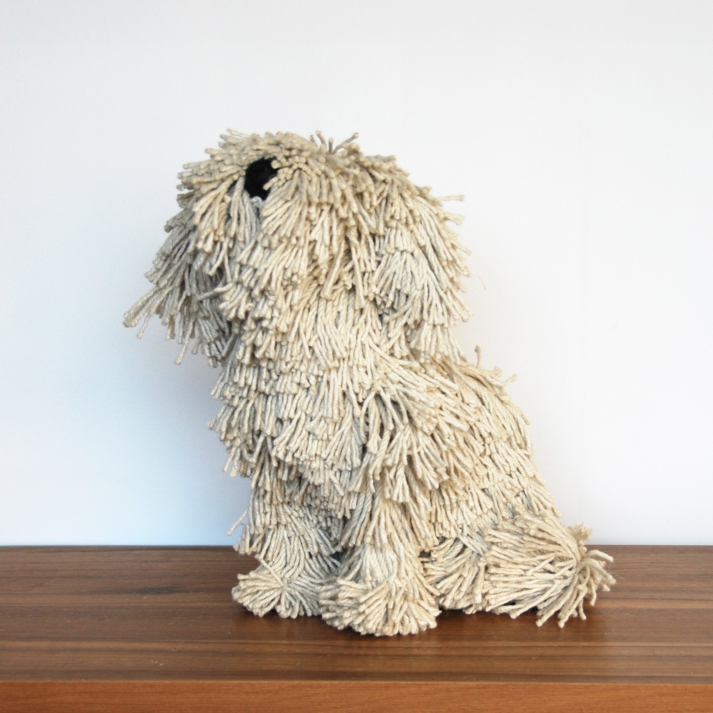 Dougal Dog Sitting - Cream - WowCornwall