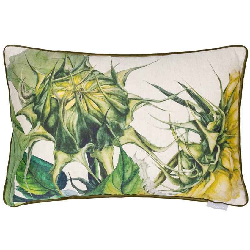 Marie Burke Easton Cushion in Fern