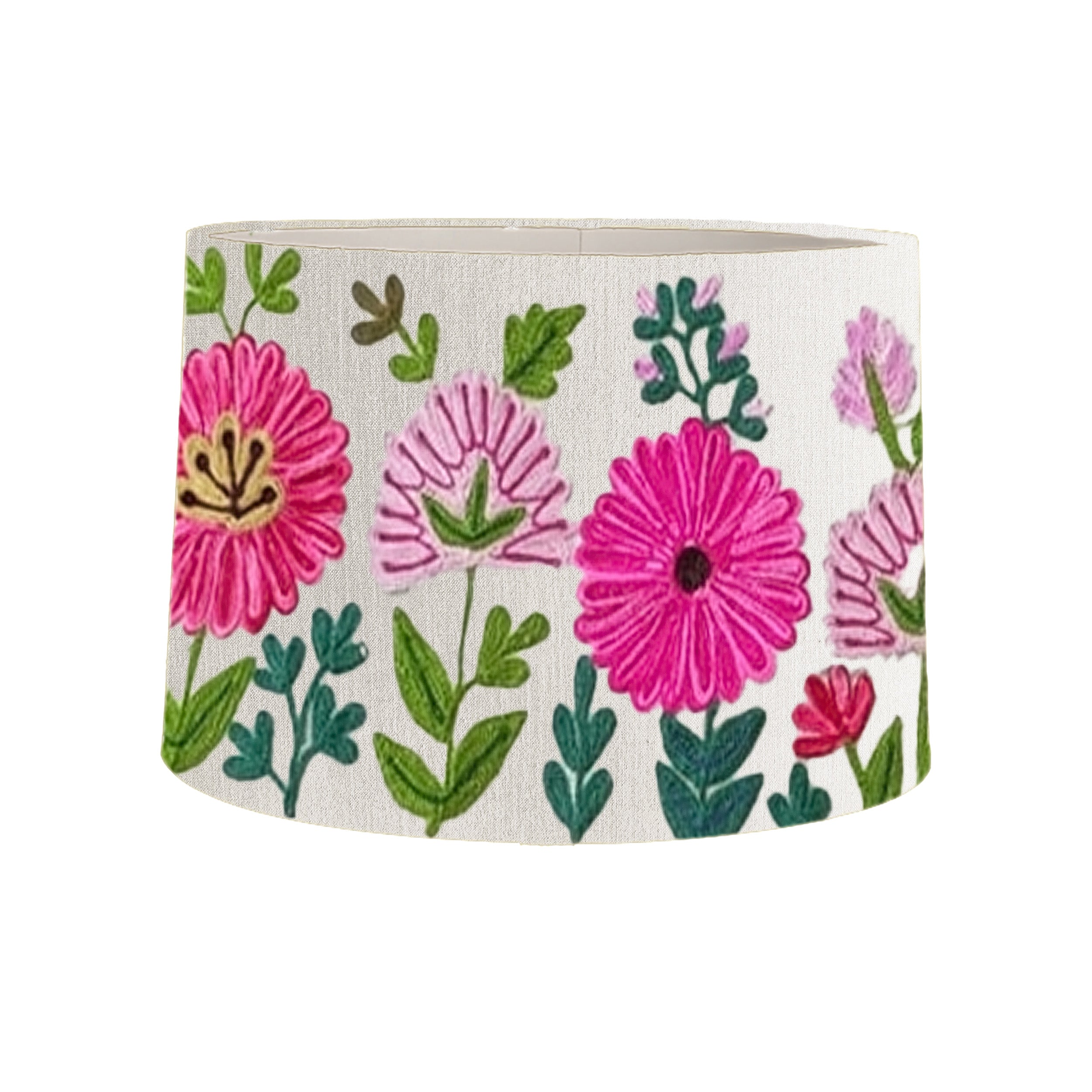 Ensley Lampshade Tapered Medium - Pink - WowCornwall