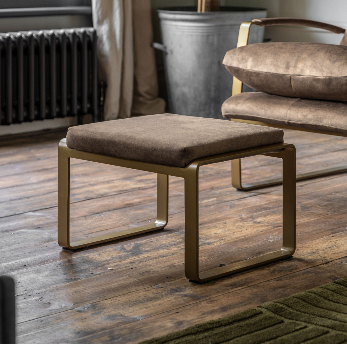 Fabien Footstool Mineral
