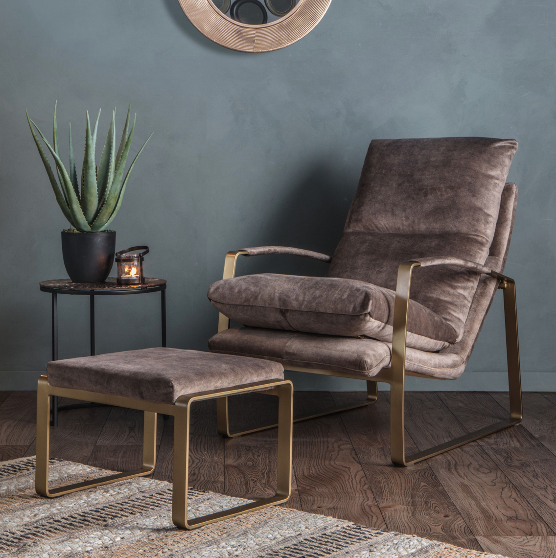Fabien Footstool Mineral