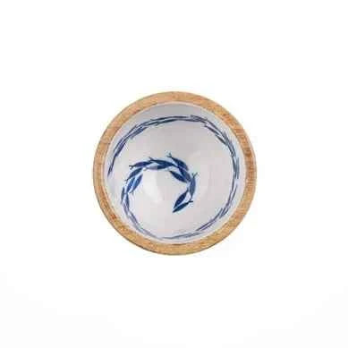 Shoeless Joe Fish Shoal Nut Bowl Swirl - (10cm)