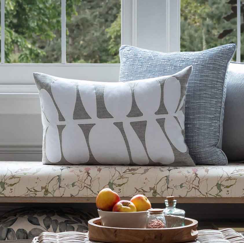 Acacia Cushion Steel