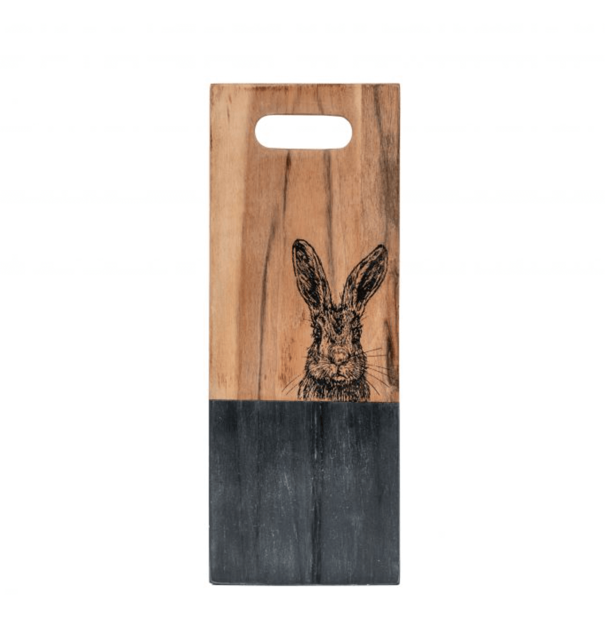 Hare Board Large Black Marble - WowCornwall