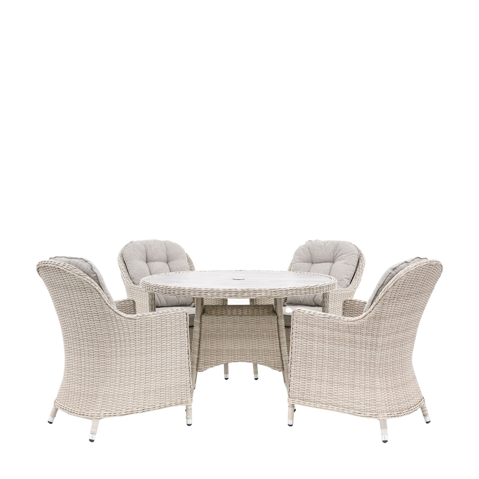 Holton 4 Seater Round Dining Set Sold Out - WowCornwall