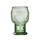 Ice Green Embossed Wine Glass - WowCornwall