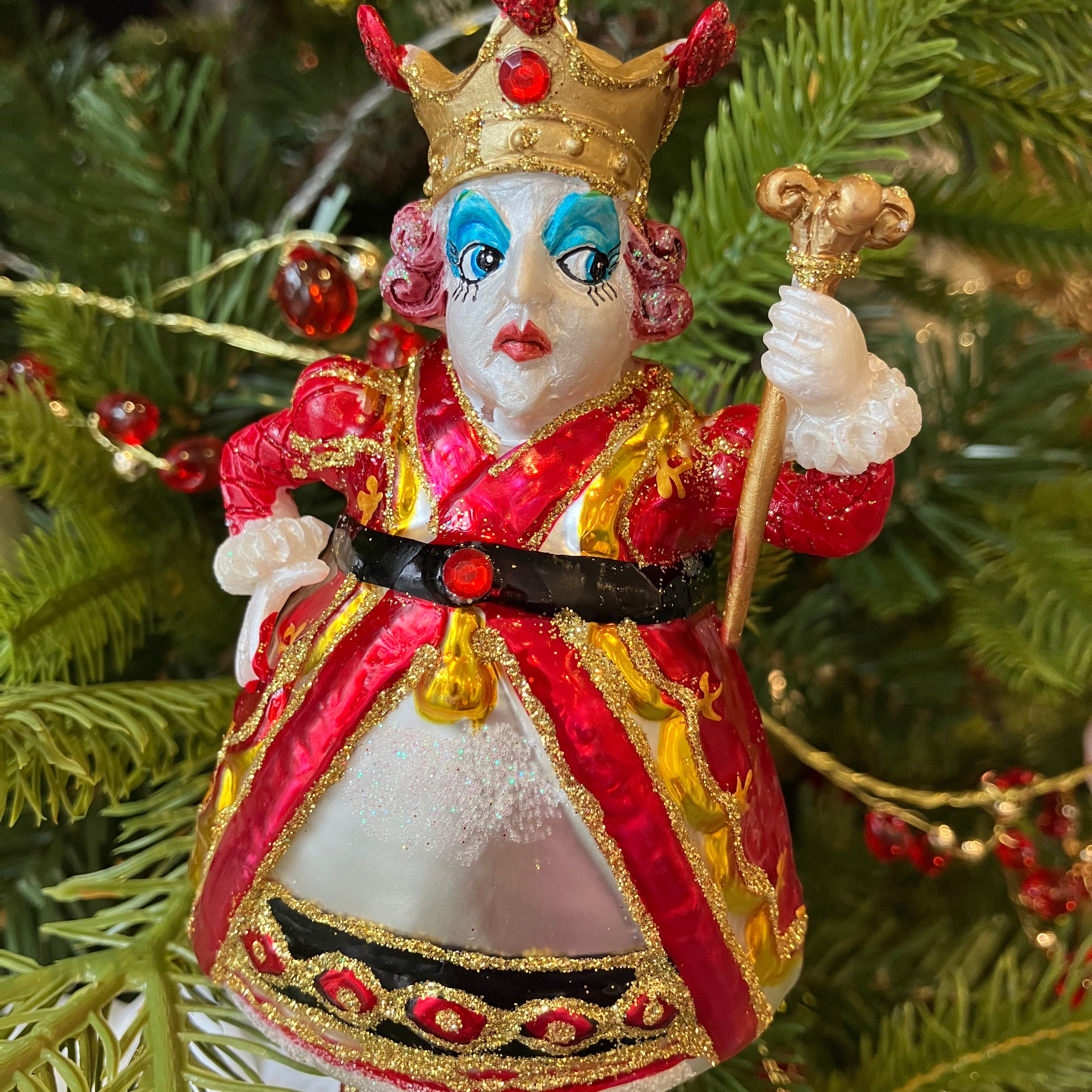 Mixed Queen of Hearts Decoration - WowCornwall