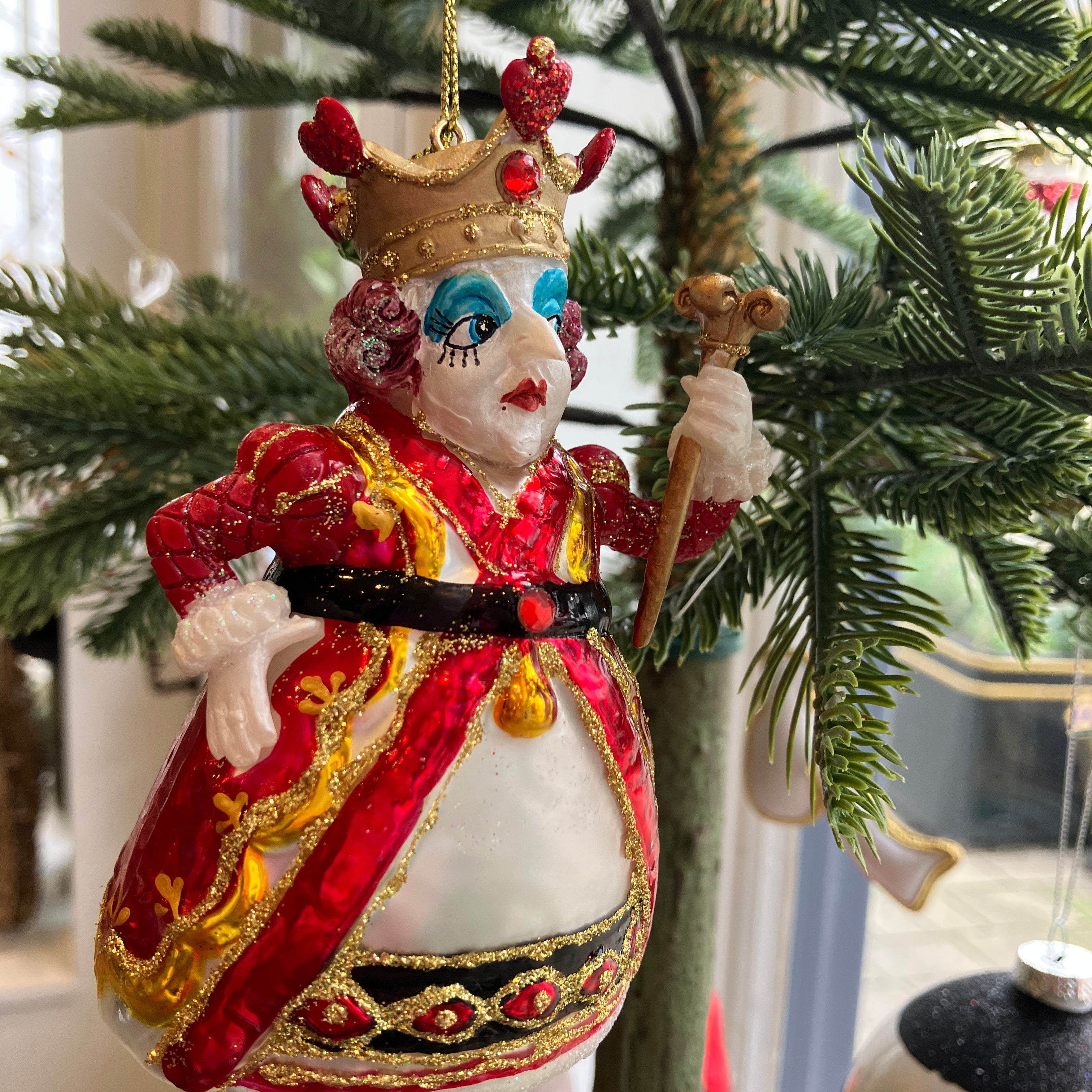 Mixed Queen of Hearts Decoration - WowCornwall