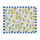 Lemons Set Of 4 Indoor/Outdoor Placemats Blue - WowCornwall