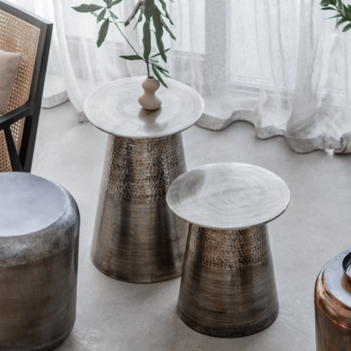 Langley Side Table Set of 2 - WowCornwall