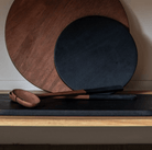 Lena Salad Servers Dark Brown (Set of 2) - WowCornwall