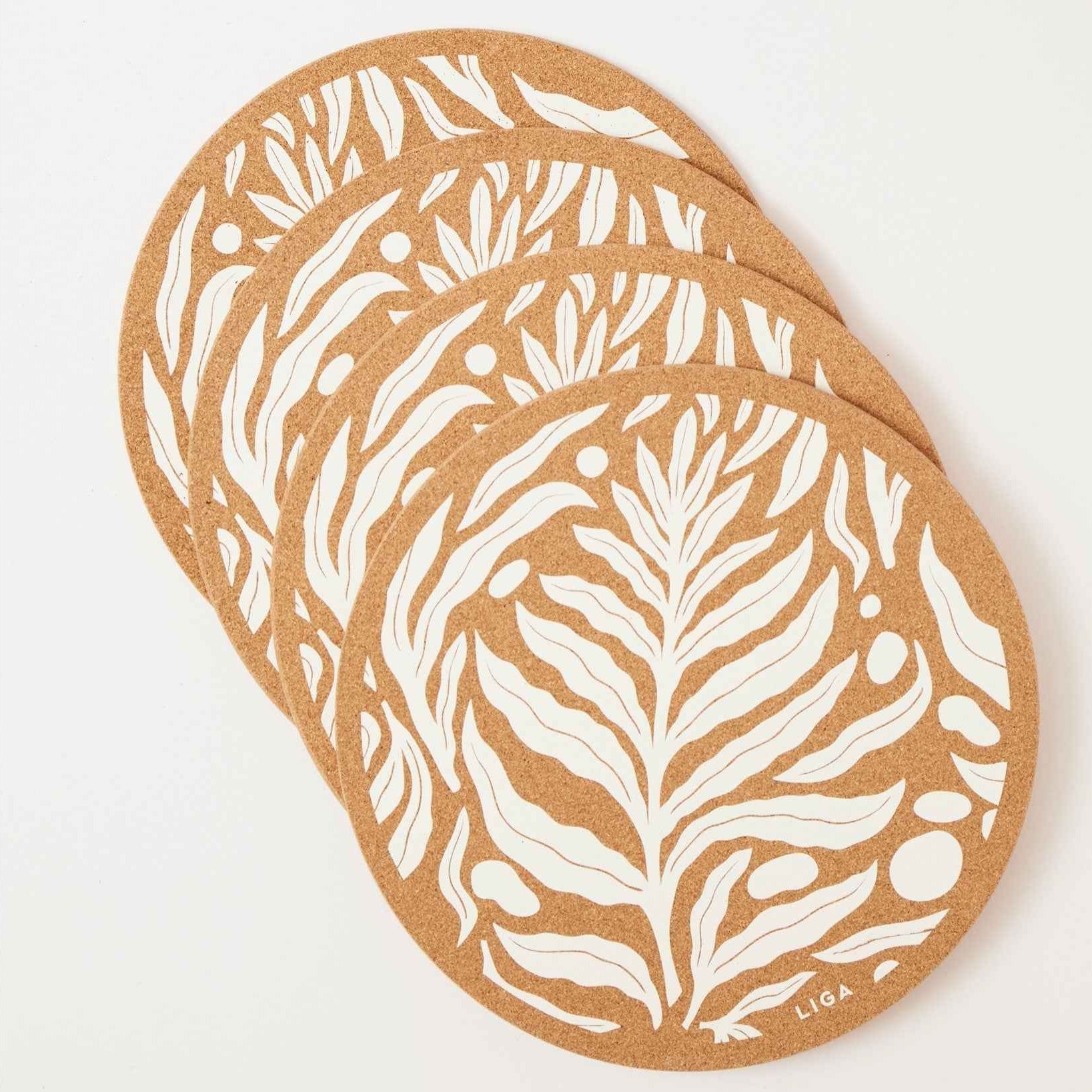 Phytophillia Organic Cork Placemats - Set of 4