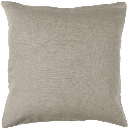 Linen Square Cushion, Linen - WowCornwall