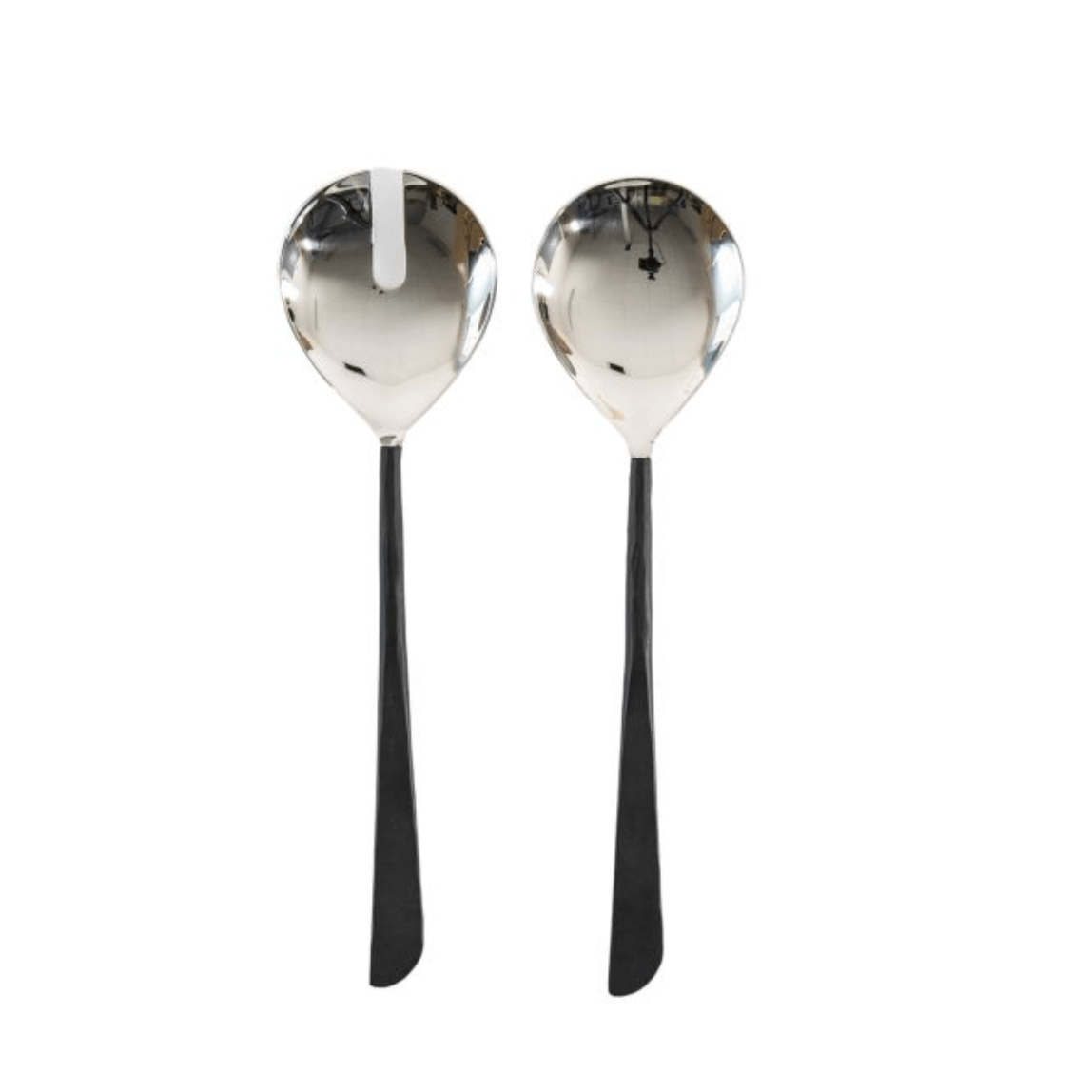 Magnus Salad Servers (Set of 2) Black - WowCornwall