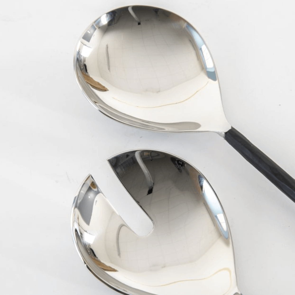 Magnus Salad Servers (Set of 2) Black - WowCornwall