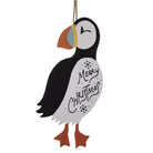 Merry Christmas Puffin Decoration - WowCornwall