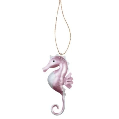 Metallic Seahorse Decoration - WowCornwall