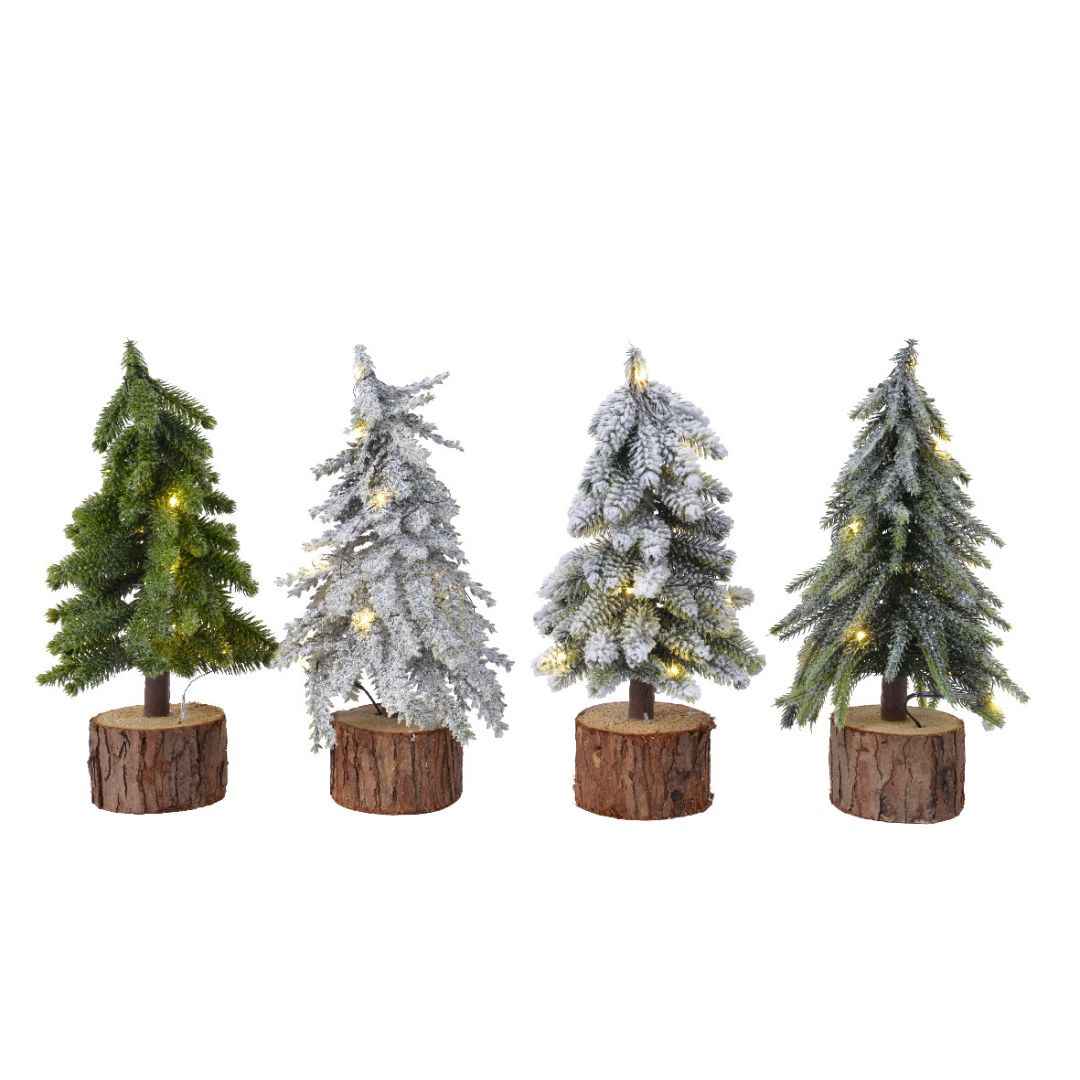 Mini Tree Christmas Decoration, four styles