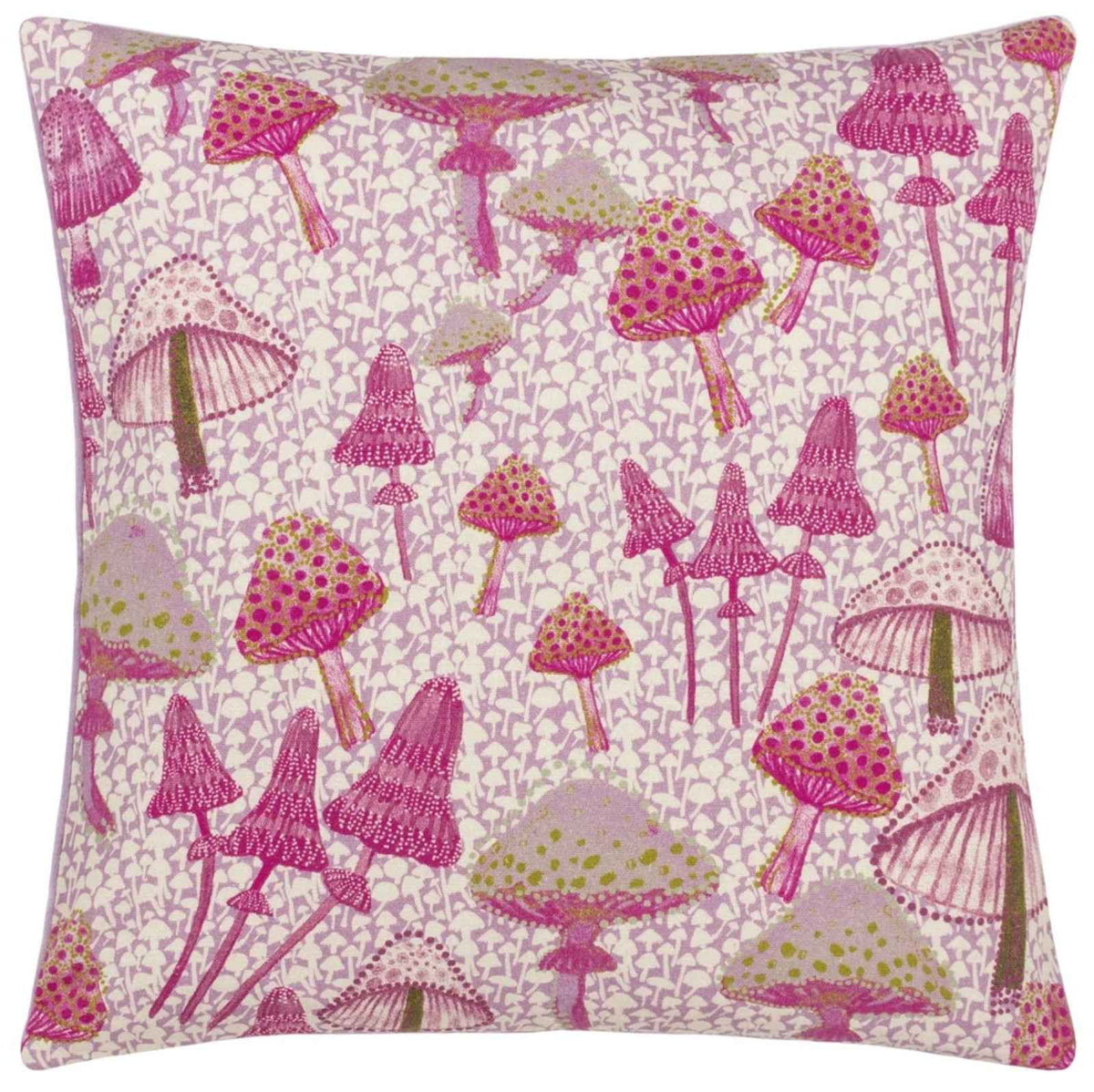 Mushroom Fields Cushions - Lilac