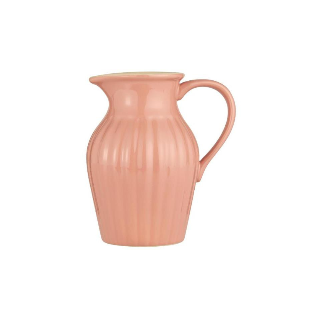 Mynte Pitcher With Grooves in eight colours - WowCornwall