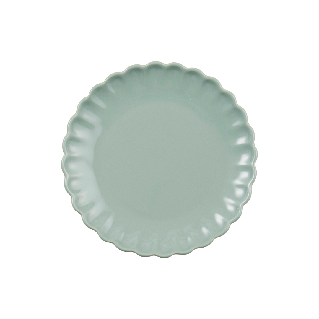 Mynte Scallop Plate in nine colours - WowCornwall