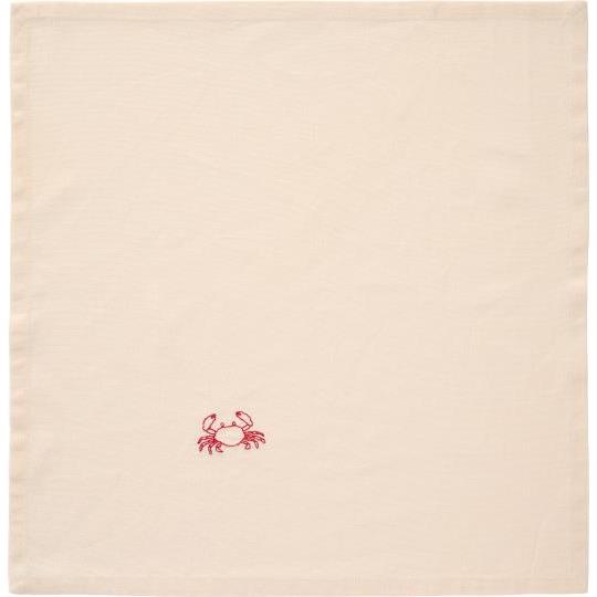 Napkin Atlantis, butter cream in three designs - WowCornwall