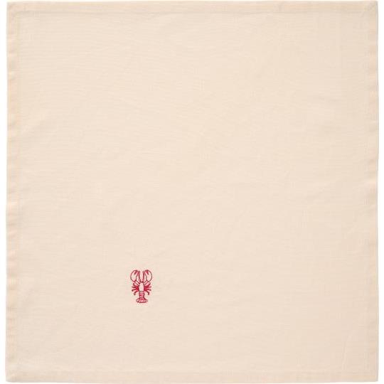 Napkin Atlantis, butter cream in three designs - WowCornwall