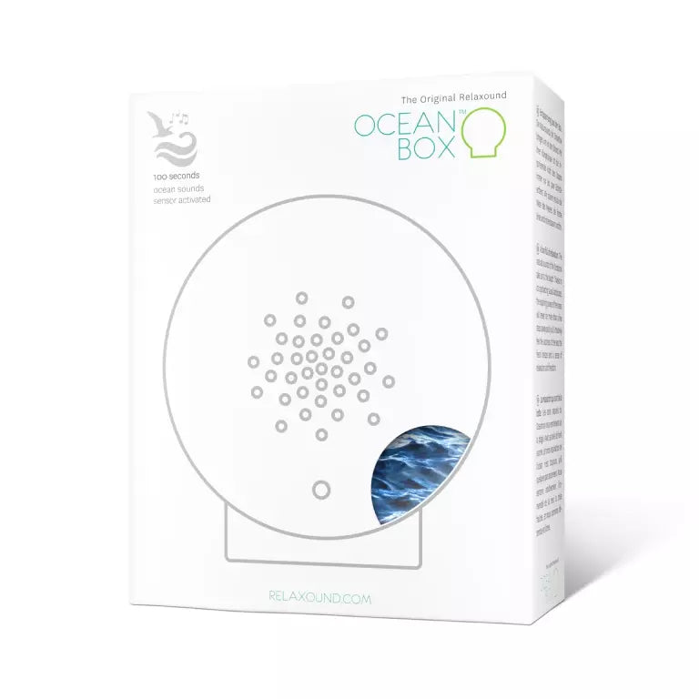 Relaxound Oceanbox Azure Sea Art Sound Box - WowCornwall