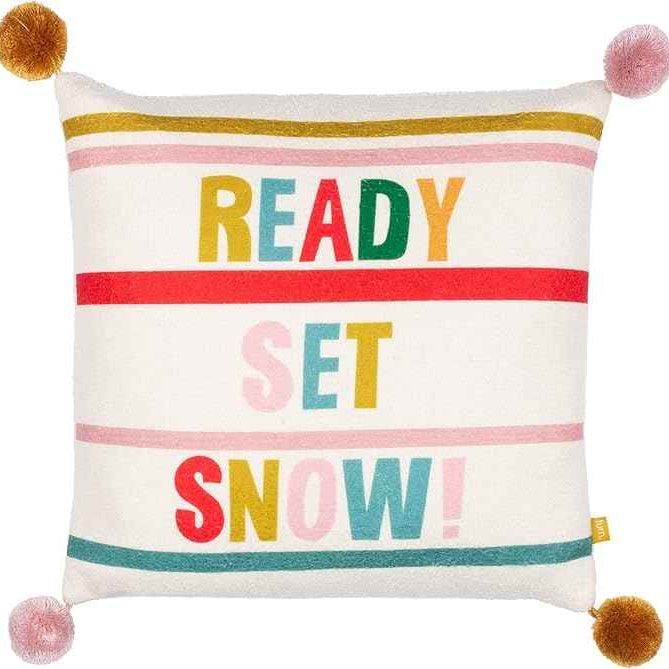 Ready Set Snow Cushion Multicolour
