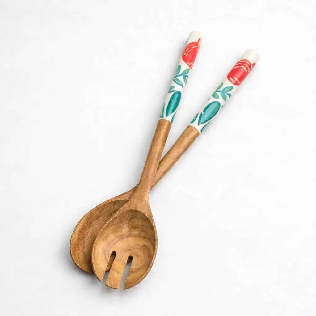 Pomona Hand-Painted Servers