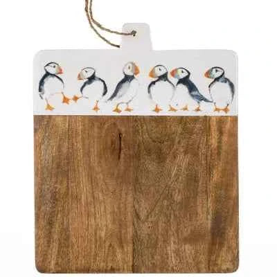 Shoeless Joe Puffin Chopping Board