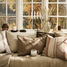 Quilt linen coloured with cross-stitches - WowCornwall