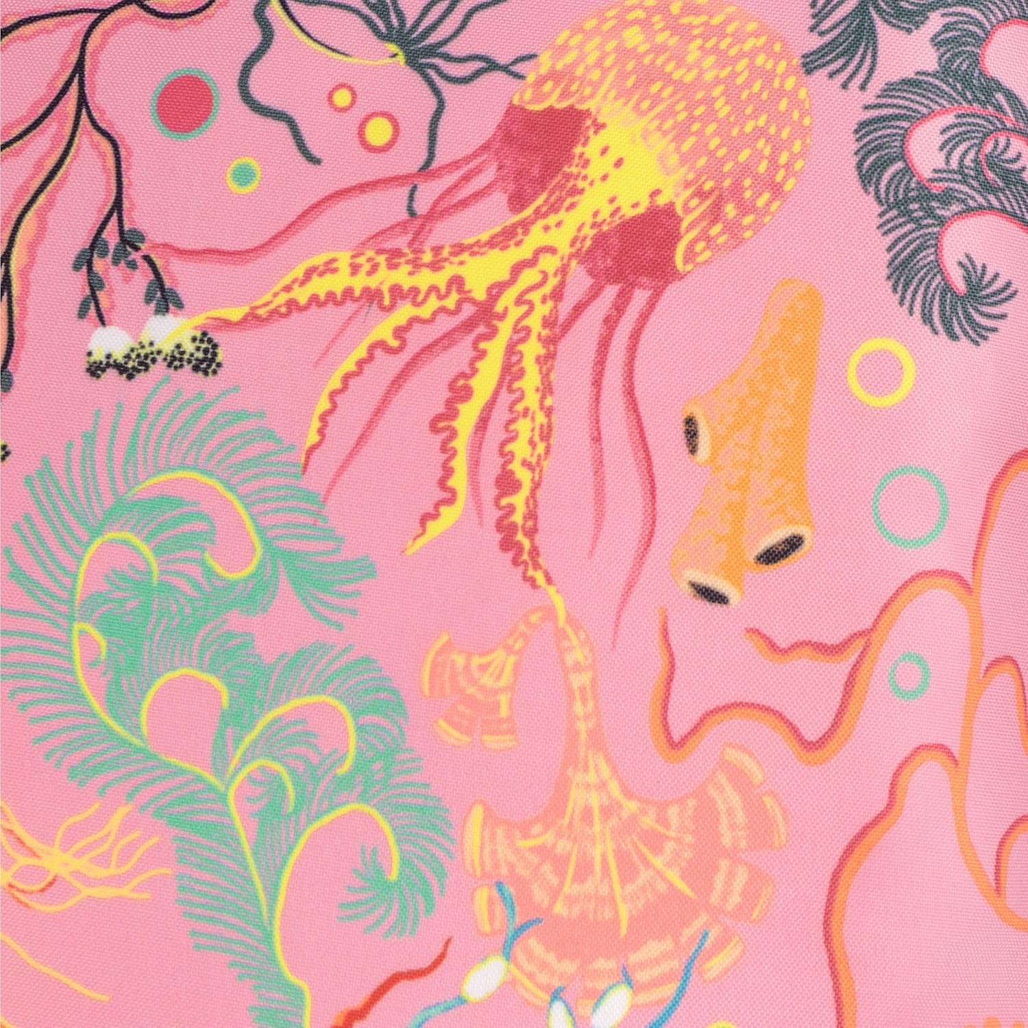 Rockpool Printed Outdoor Cushion Pink - WowCornwall